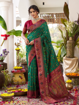 Designer Soft Silk Saree for Wedding & Festive Wear